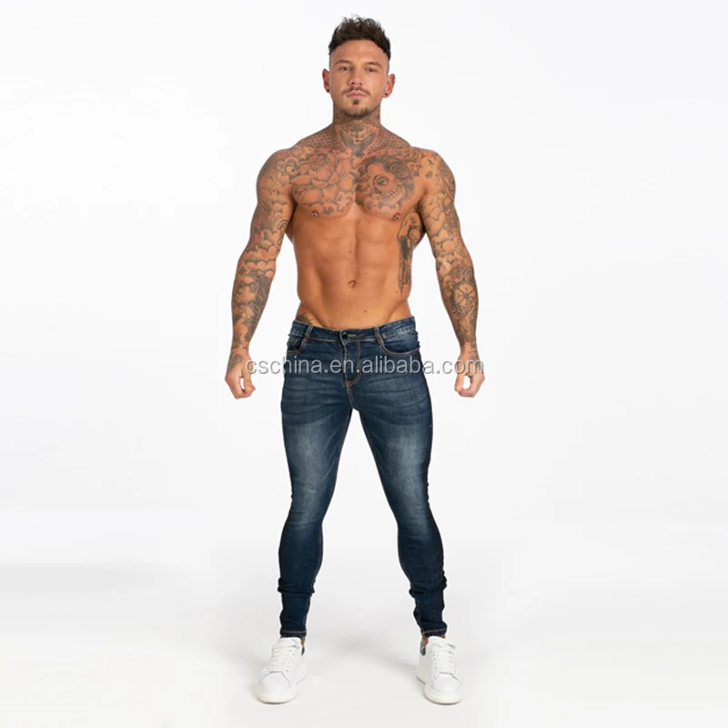 ankle length skinny jeans mens