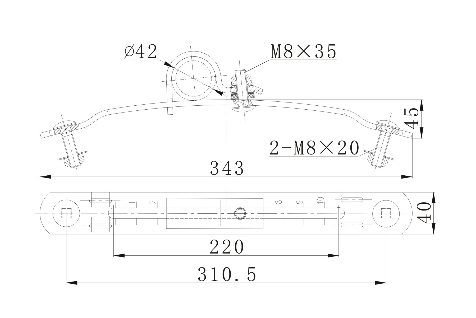 low price steel truck titling lateral protection lateral for mud fender brackets for mudguard