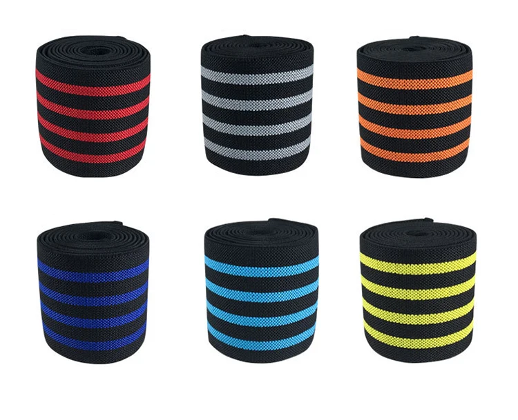 Customized Knee Wraps Gym Sports Knee Wraps Powerlifting Knee Wraps