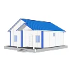 Assembly prefab quick build sandwich panel house building construction design floor plans
