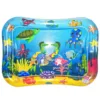 Inflatable Baby Tummy Time Water Play Mat , Large Water Playmat Perfect Summer Fun Toys for Newborns Early Development