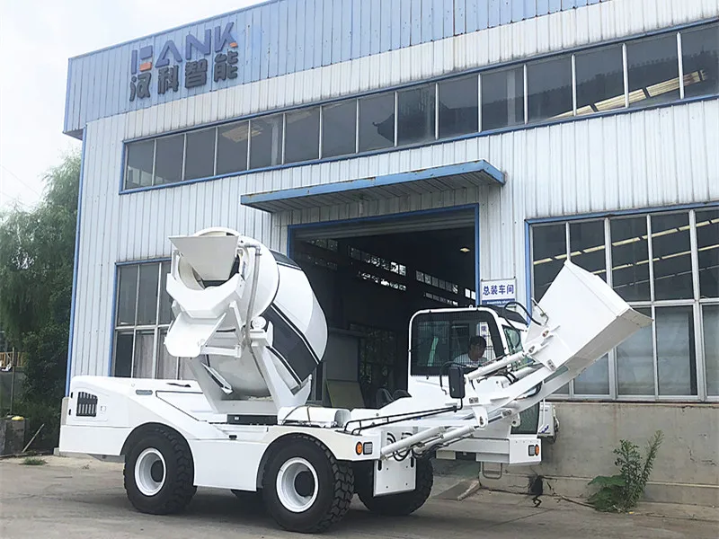 QGMC Manual Self loading Concrete Mixer Machine, Good Concrete Mixer Prices