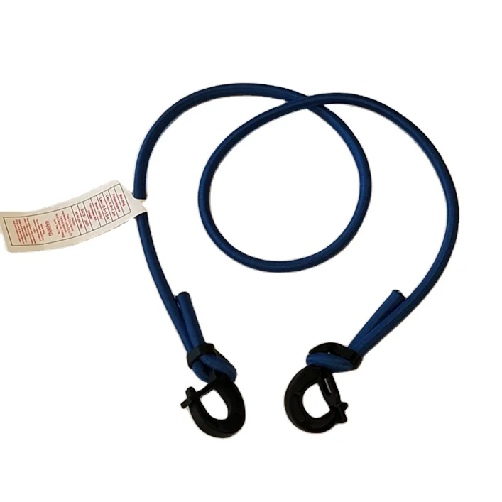 Polypropylene Braided Bungee Jumping Cord Retractable Running Bungee