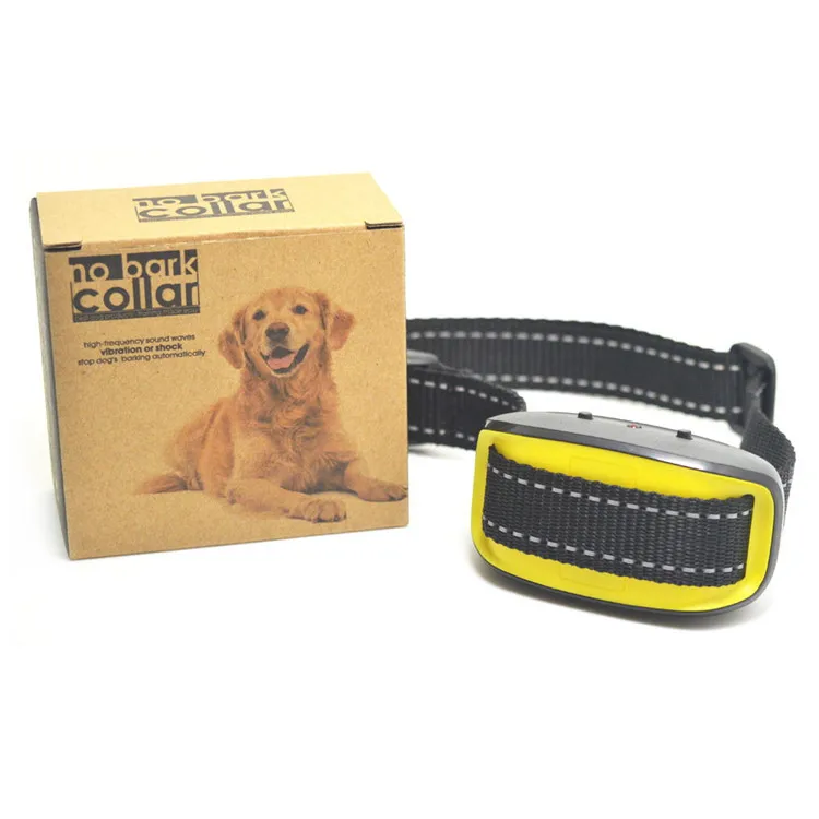 Amazon Newest 2021 No Bark Collar Electric Shock And Vibration Bark