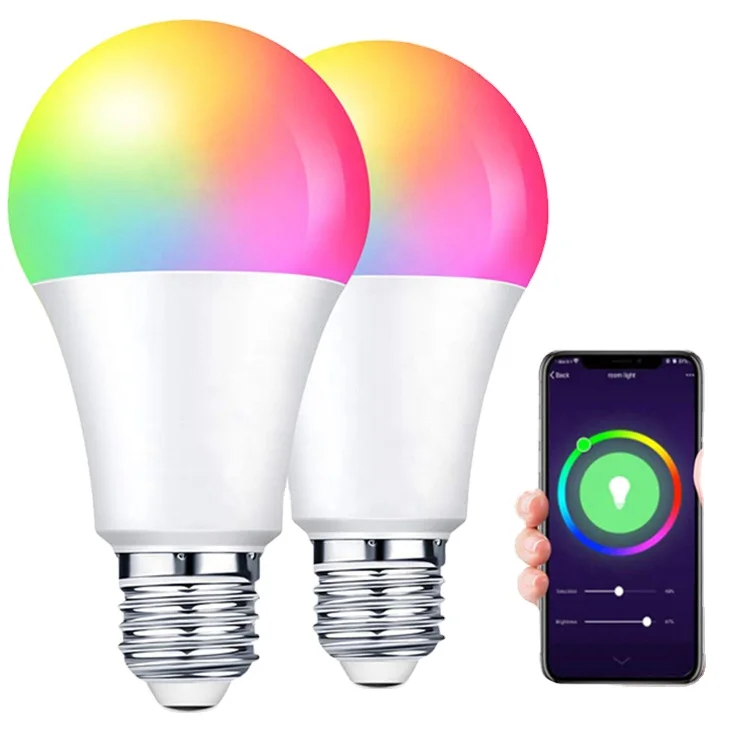 A60 Wifi Smart Light Bulb Rgbw Led Wifi Smart Lights Bulb Compatible ...