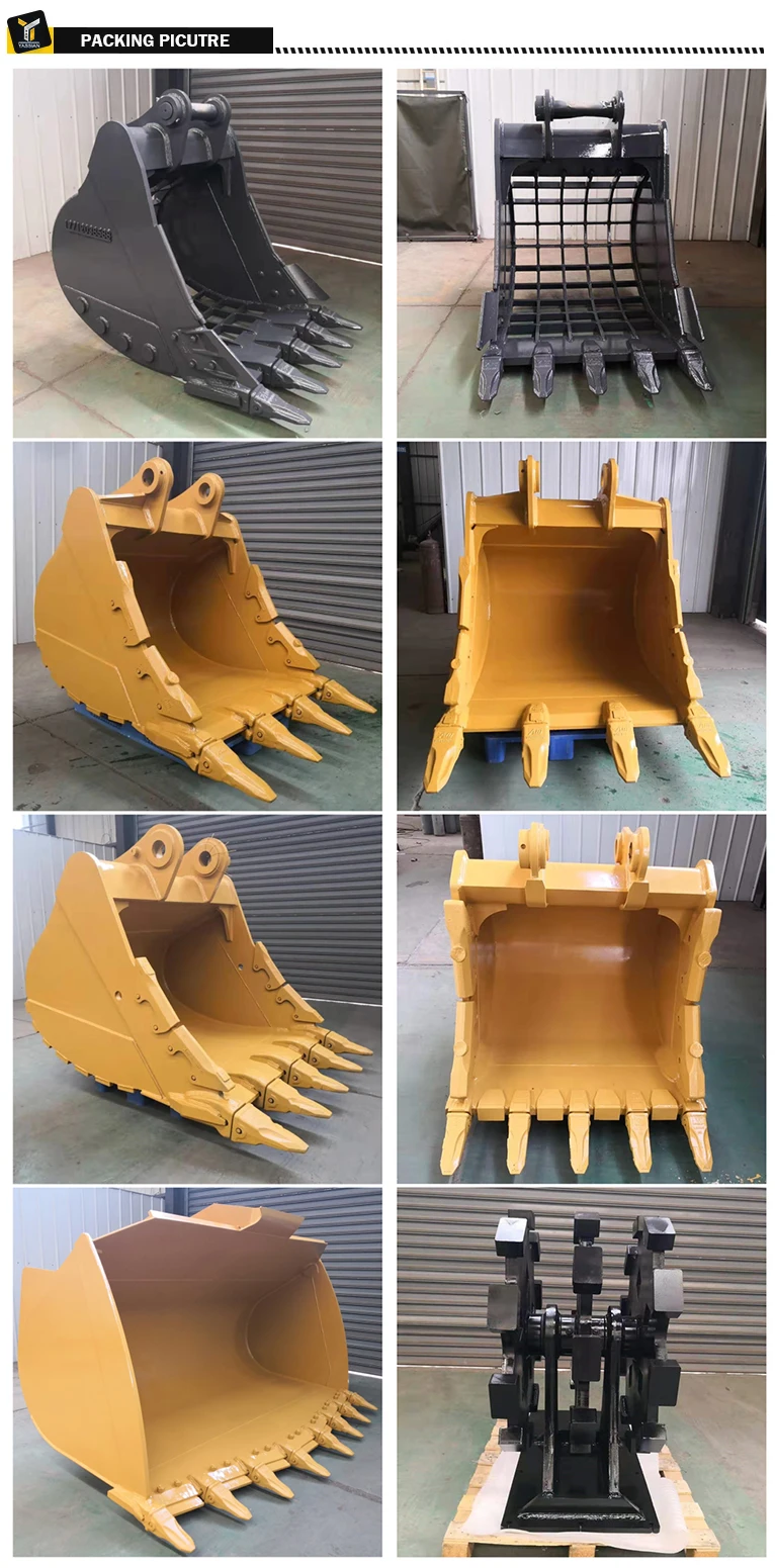 Heavy Duty Excavator Rock Bucket Sieve Skeleton Bucket For Sale - Buy ...