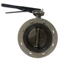 Manual operation of high performance flange handle butterfly valve seat EPDM PN16