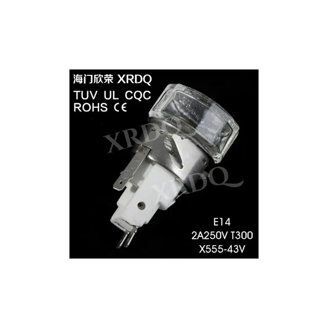 
X555-43v E14 Oven lamp light bulbs sockets holder high temperature steamer microwave 