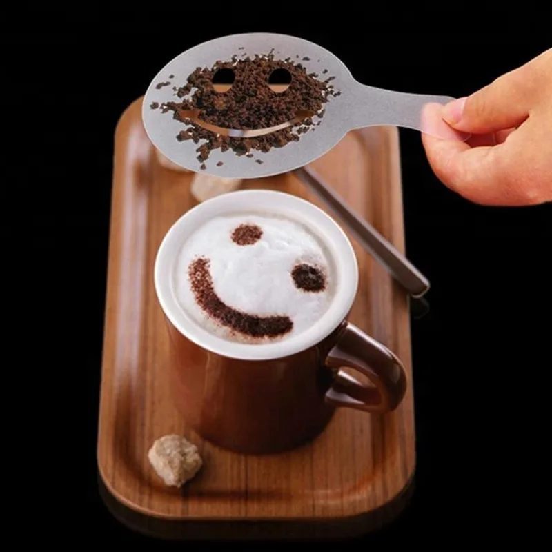 Coffee Stencils Latte Art Cappuccino SS Mould - Buy Coffee Stencils Latte  Art Cappuccino SS Mould Product on