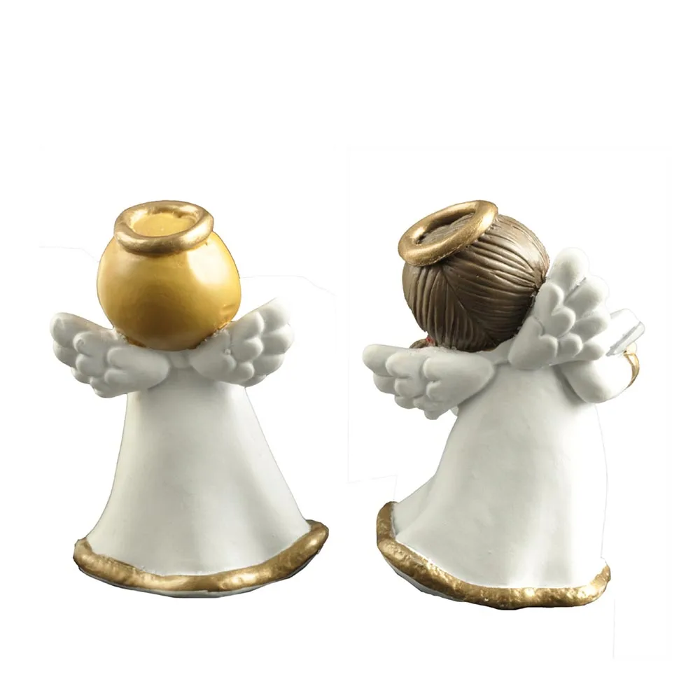 Hot Sale Customized Praying and Reading Resin Decorative Angel Cherub Figurines for Home