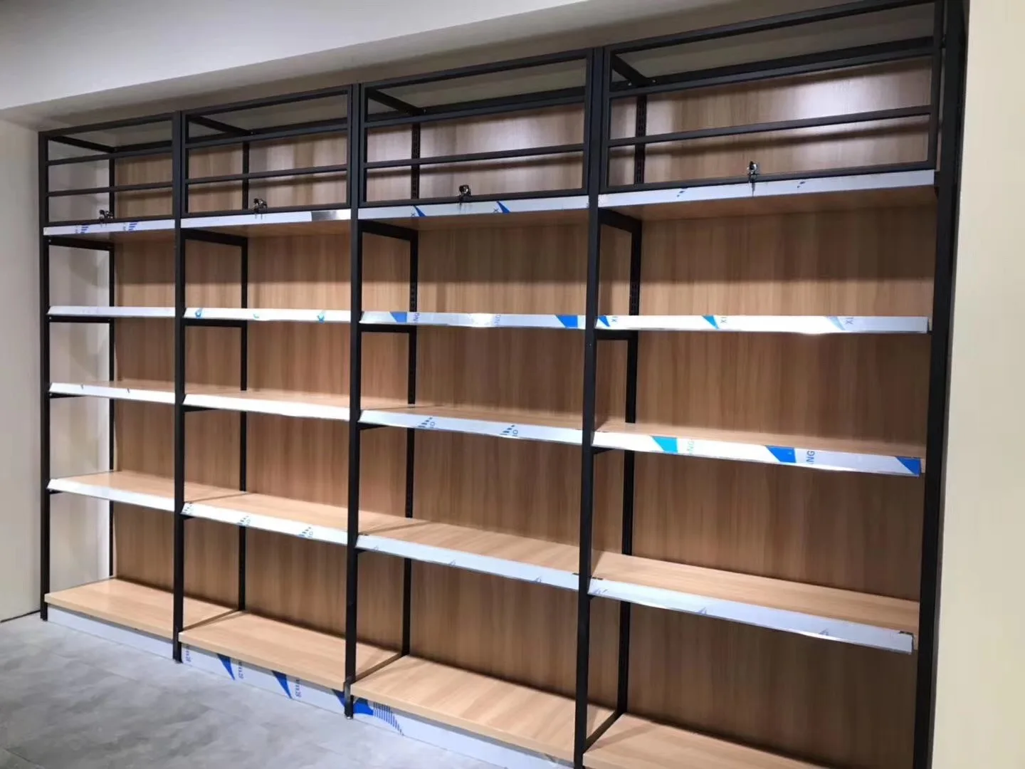 Supermarkt Racks Regale Holz Regal Lagerung Verwendet Liquor Store