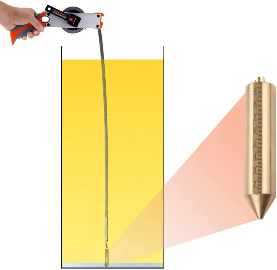 Oil Tank Gauging Tapes Richter Oil Dipping Gauging Tapes With Brass