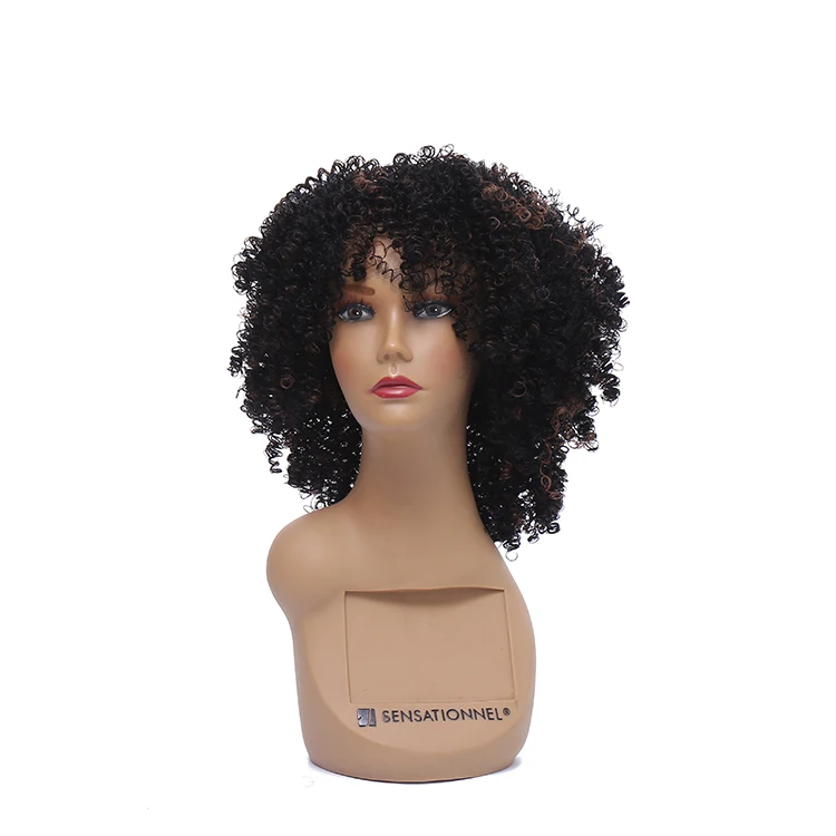 afro granny wig