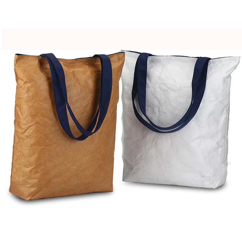 Custom Logo Printed Eco Friendly Recycle Tyvek Waterproof Coated Tyvek