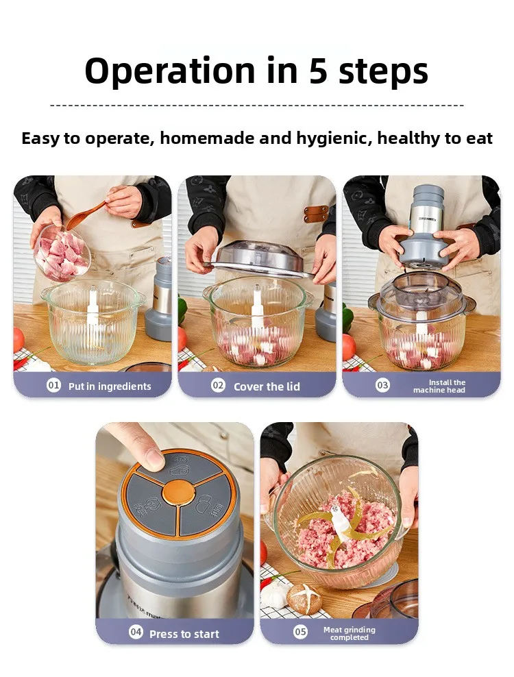 Wanlida copper motor meat grinder