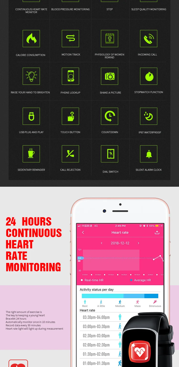 جديد B2 الذكية الفرقة معدل ضربات القلب ضغط الدم نبض متر سوار اللياقة البدنية ووتش الذكية ل Ios الروبوت Pk Fitbits Id107 Fuelband Buy B2 الفرقة الذكية سوار قياس معدل ضربات القلب