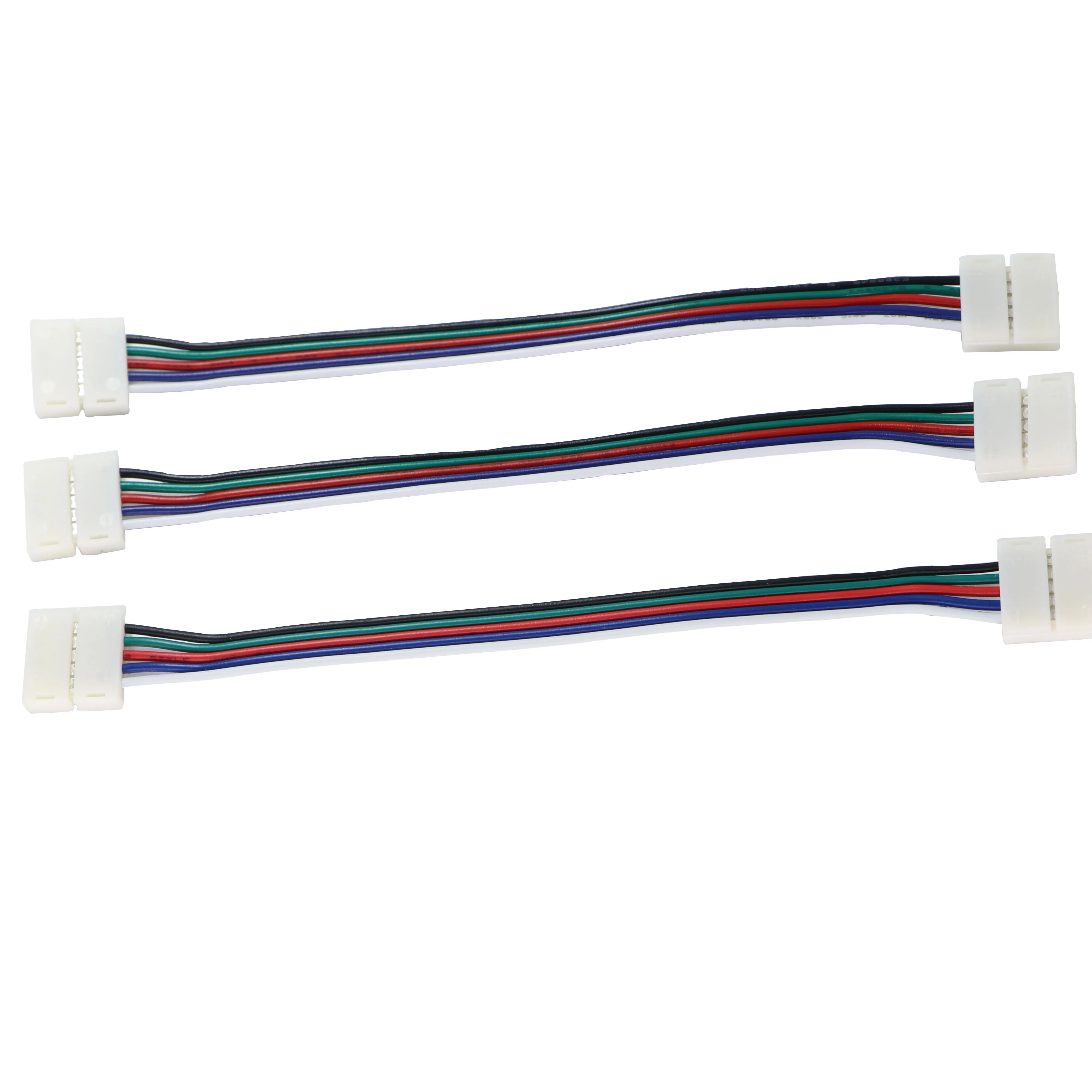High Quality  2 3 4 6 5Pin Flexible Rgb Rgbw Cable Connector For LED Strip Lights
