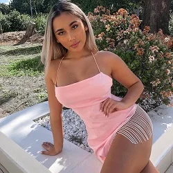 2019 Wholesale Lady Bodycon Sleeveless Strap Backless Women Long ...