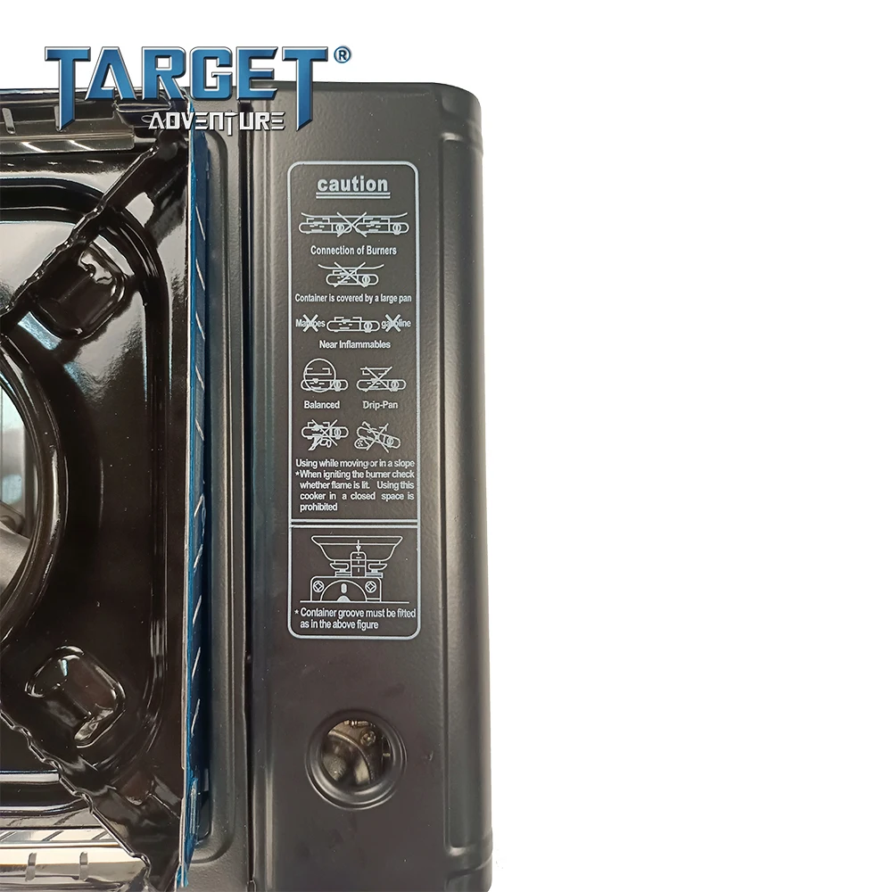 Outdoor Portable Tent Gas Stove Oven Gas Plate Butane Gas Stove With