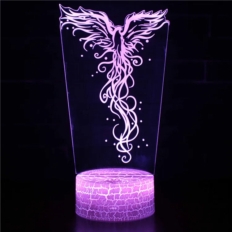 Hot Selling Holiday Gift, Amazing 3D illusion table lamp and Newest Creative Gift LED 3D night light, illusion_lamps