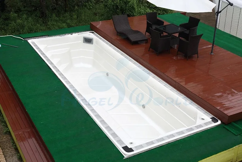 8 Meters Balboa System Luxury Endless Swimming Pool Massage Spa Pool