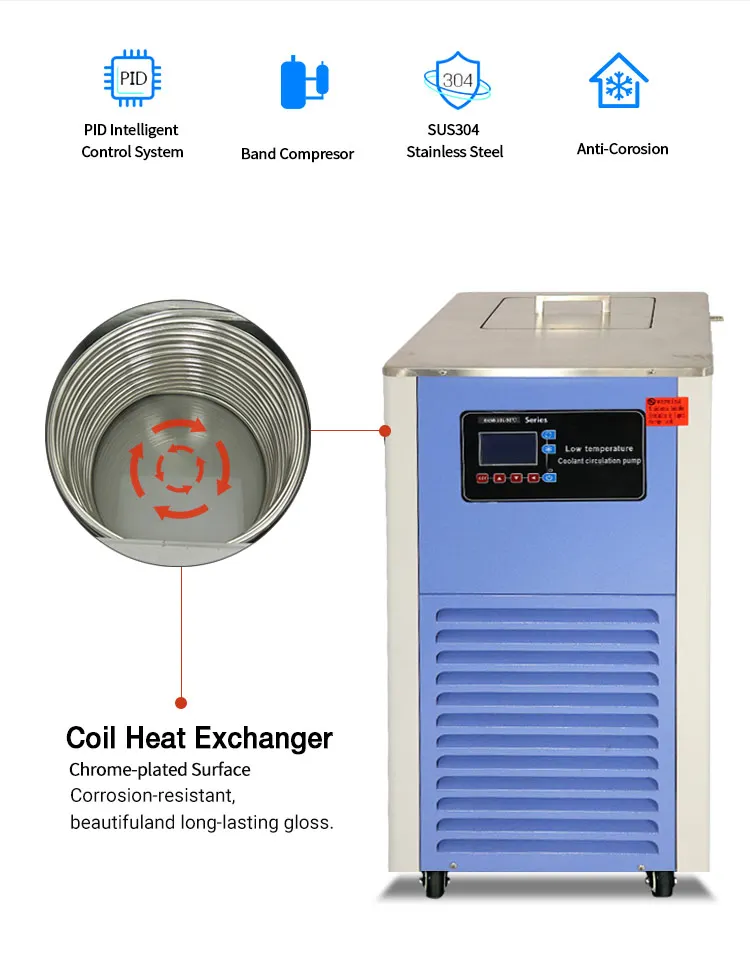 Industrial Refrigerated Circulator Pump Cooling Chiller