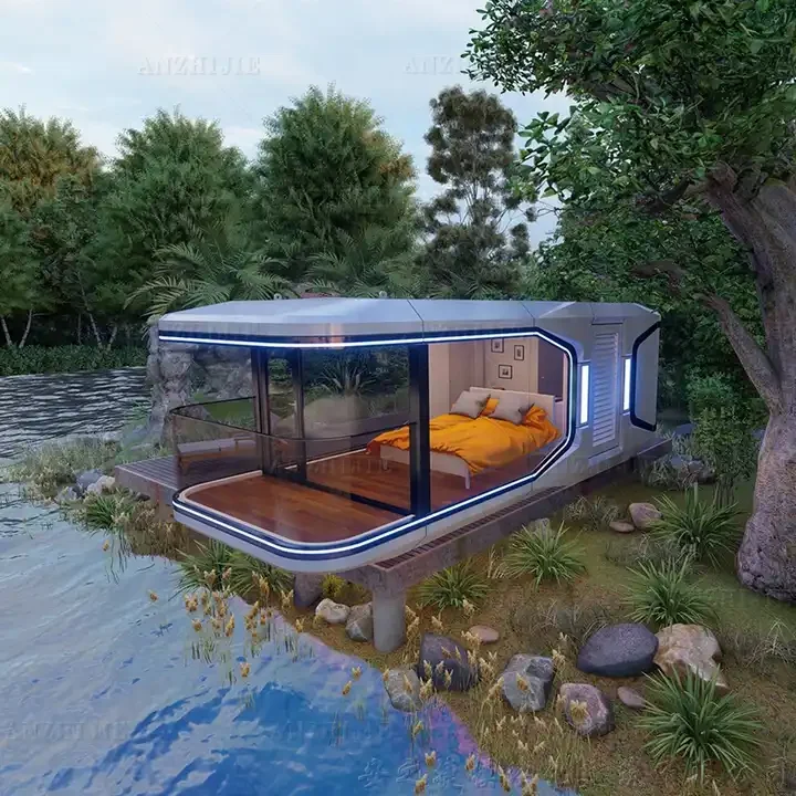 High Quality Luxury Modern Prefabricated Space Capsule Houses For Sale ...