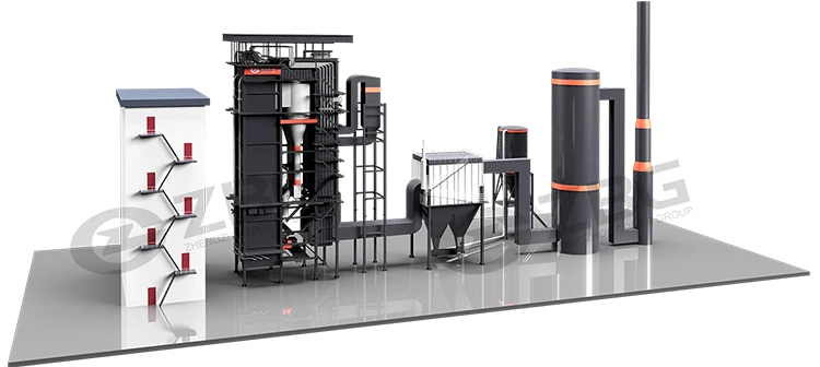 ZG COAL CFB BOILER SYSTEM