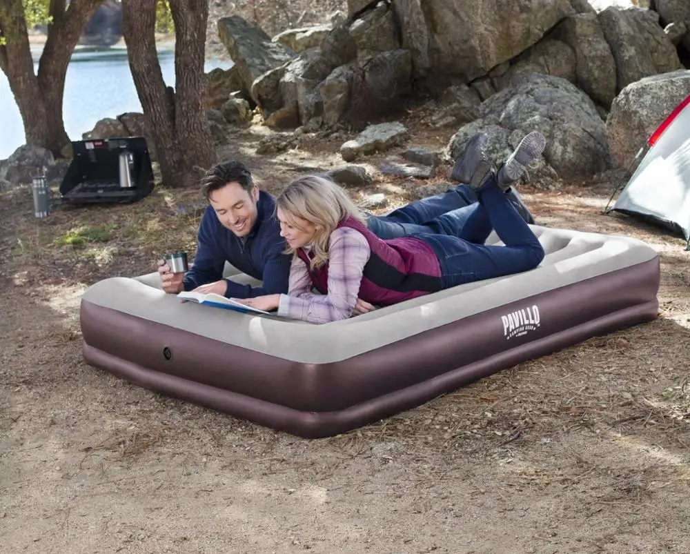 Bestway 67699 Pavillotritech Air Mattress Queen Air Bed Inflatable