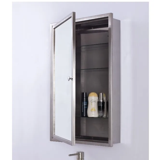 Hot Products Wholesale Stainless steel bathroom mirror cabinet