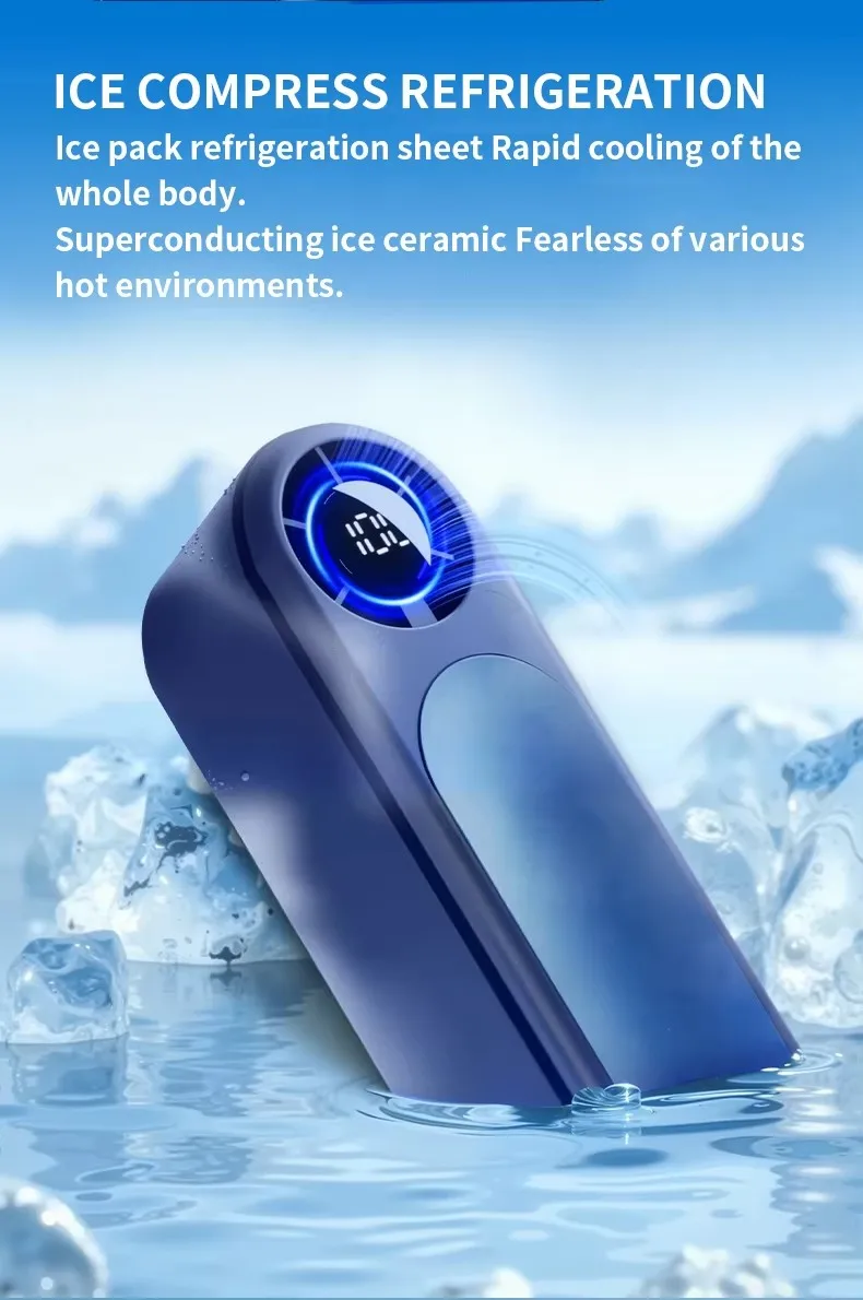Rechargeable Handheld Fan, USB, Portable, 3-Speed - detail 8