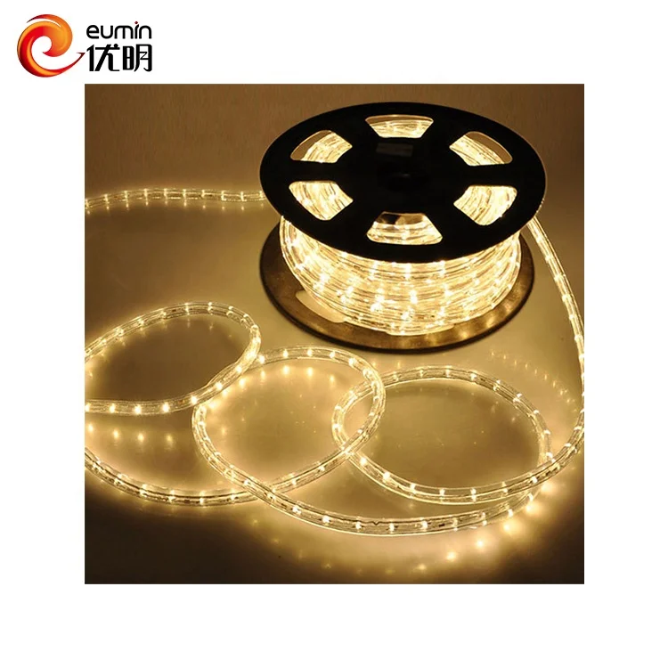 Newest design 220 voltage Festival celebration China high bright led flexible tube rope light CE&ROHS