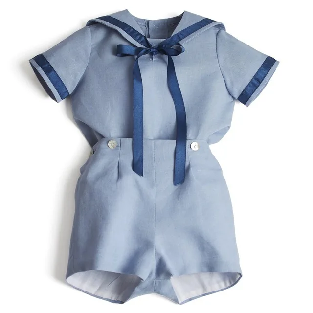 infant navy suit