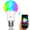 Smart Light Bulb, RGBW Wi-Fi LED Bulb Dimmable Multicolored Lights, Compatible with Alexa and Google Home