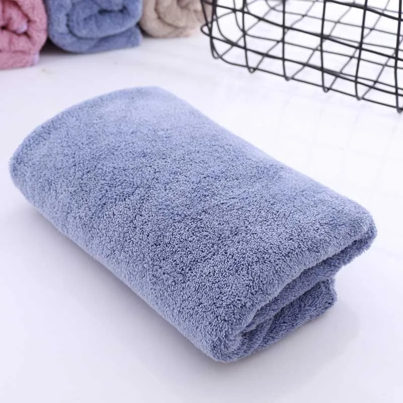 2pcs/set Bath Towel Set Coral Fleece Large Thick Bath  Bathroom Hand Face Shower Towels Home manufacture