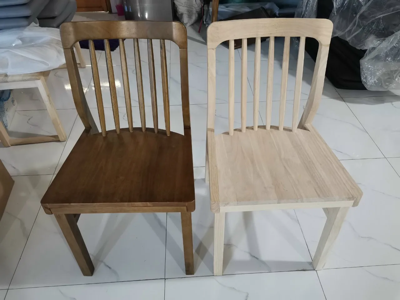 2024 Vietnamese Manufacturer Solid Wood Chair Custom Wood Chair Designs