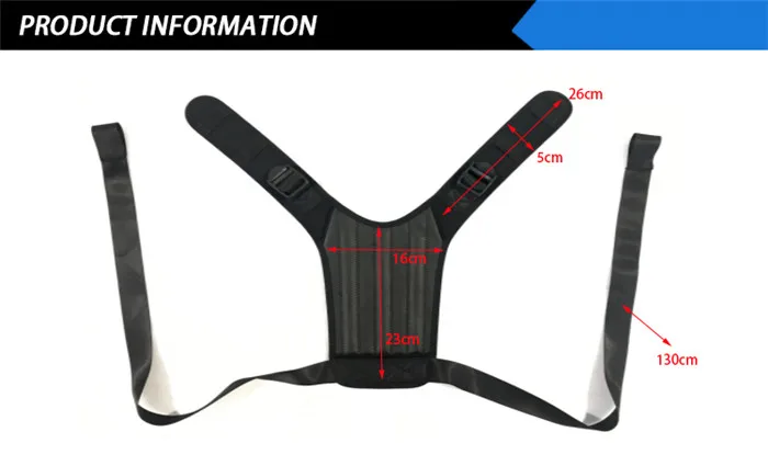 Adjustable Upper Back Correction Brace Shoulder Straightener for Posture Improvement