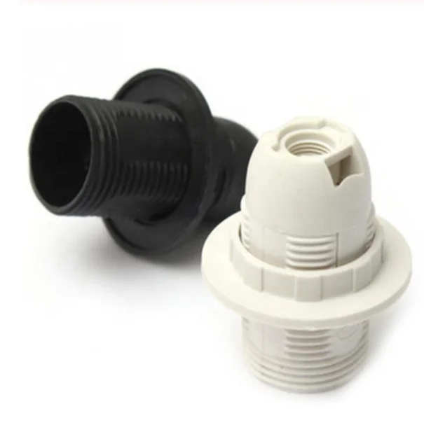 Tonghua High Quality One Ring Half Screw E14 LED Edison Bulb Lamp Holder Pendant Light  Accessories Lamp Socket