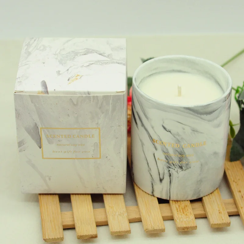 Wholesale Candles Scented Luxury Customized Printing Private Label Scented Candle Buy Scented