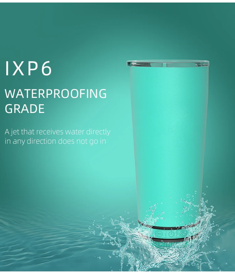 Wholesale Wireless Outdoor Portable Blue Tooth Speaker With Safety Cup - ANKUX.COM