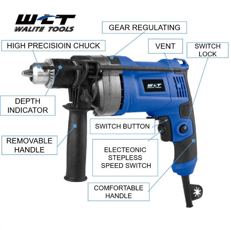 High Quality Impact Drill Machine 710W 13Mm Power Impact Dril
