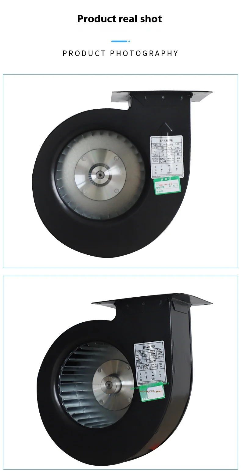 Medium Pressure Ventilation Fan, SP-L-170, Steel, Centrifugal - detail 14