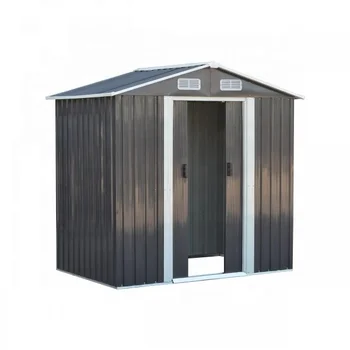 outdoor tool storage garden shed galvanized steel patio