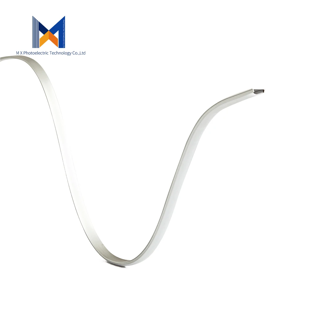 17x4 Flexible and bendable aluminum led strip profile curved aluminium led lighting profile