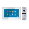 New tablet type 7' full color LCD screen 4 wired intercom video door phone