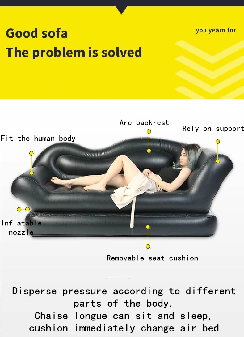 Best Selling Hot Sale Multifunctional Comfortable Mattress Multifunction Inflatable Air Bed