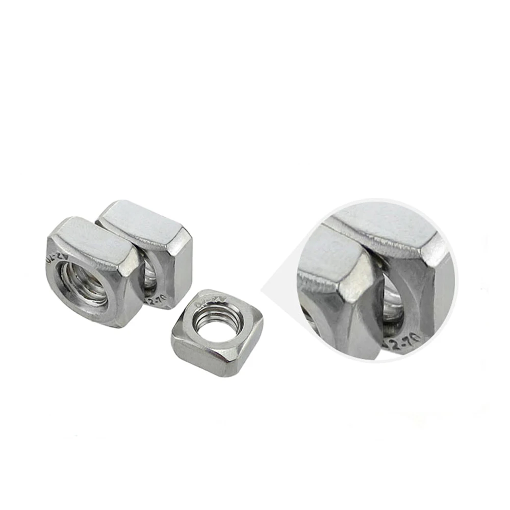 China Manufacturer M2 M3 M4 M5 M6 M8 M10 Square Nut Buy Carbon Steel