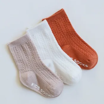 solid color baby socks