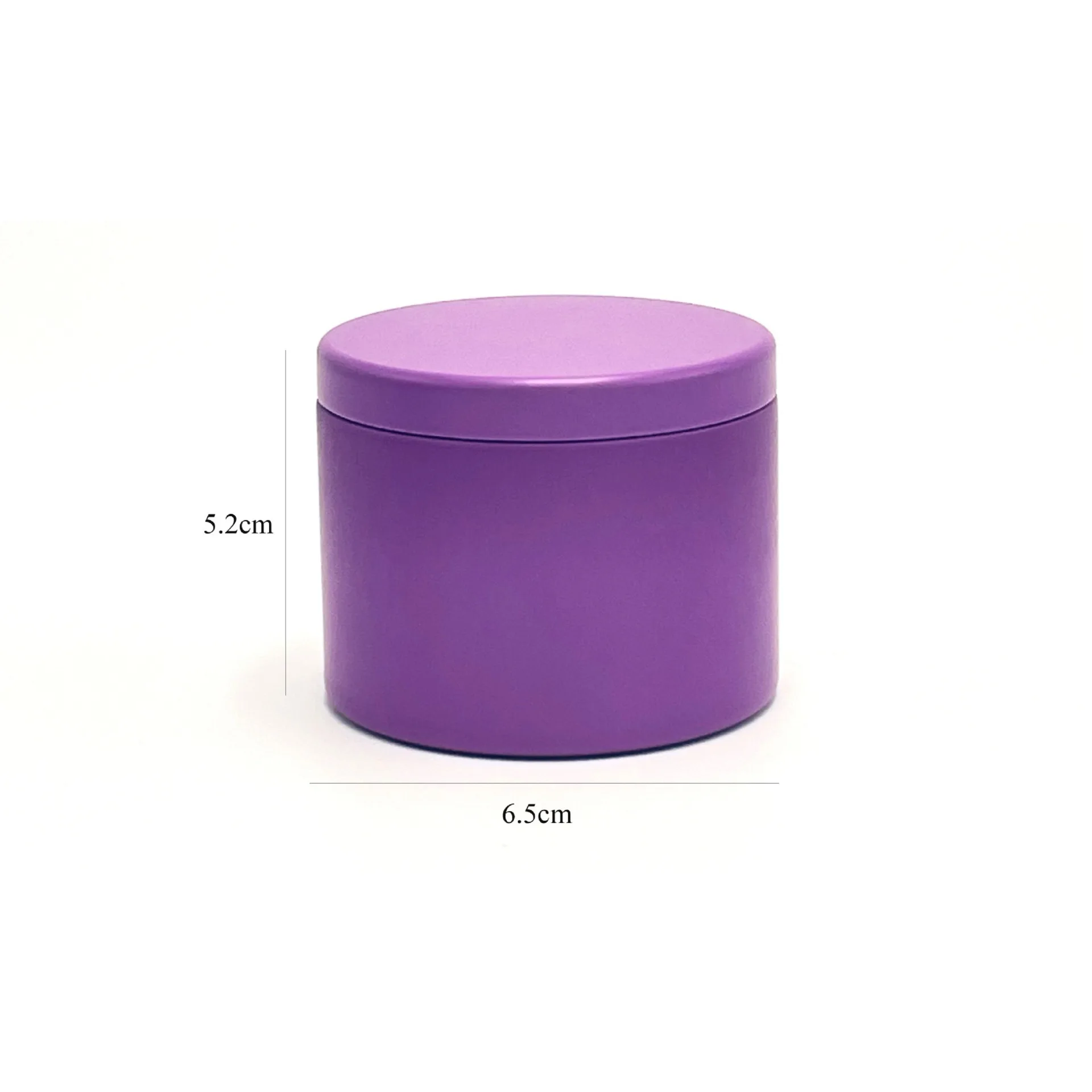 thumbnail image 2 of Happyhube 24-Piece Tin Candle Containers Set - 12x8oz & 12x4oz Metal Tins For DIY Candle Making, Rust-Proof Storage Jars With Lids 2 of 3