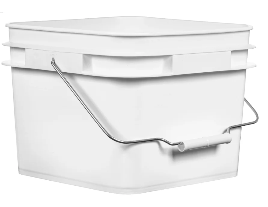 3 Gallon Square Pail With Lid Customized Logo From China Supplier Sdpac